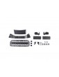 Traxxas Grille/ grille mount/ mirrors, side (left & right) (fits 5916 body)