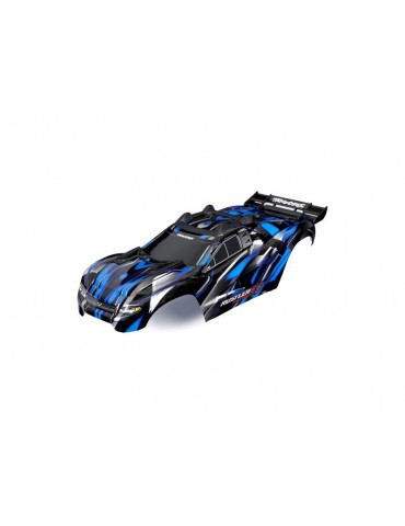 Traxxas Body, Rustler 4X4 Ultimate, blue