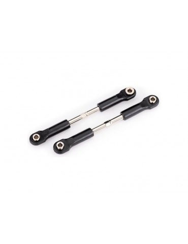 Traxxas Turnbuckles, toe link, 47mm (77mm center to center) (2)