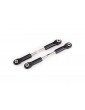 Traxxas Turnbuckles, toe link, 47mm (77mm center to center) (2)