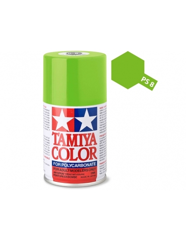 Tamiya Lexan purškiami dažai - Light Green, PS-8