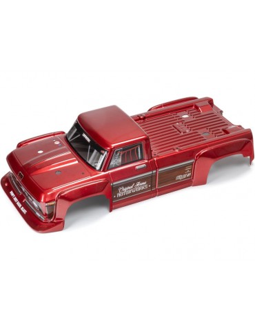 Arrma Painted Decaled Trimmed Body, Red: Outcast 4x4 BLX