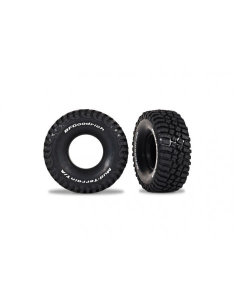 Traxxas Tires 1.0", BFGoodrich Mud-Terrain T/A KM3 (2)
