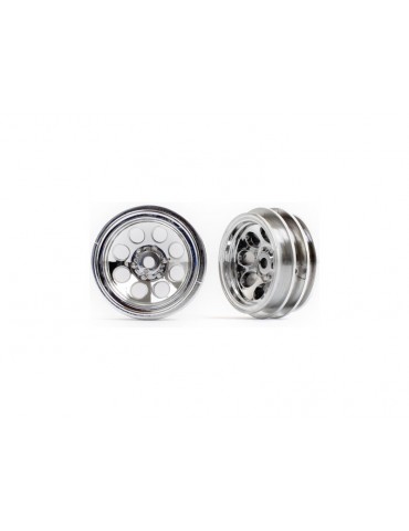 Traxxas Wheels, 1.0" (chrome) (2)