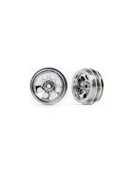 Traxxas Wheels, 1.0" (chrome) (2)