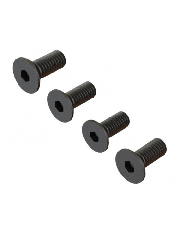 Arrma Flat Head Screw M4x10mm (4)