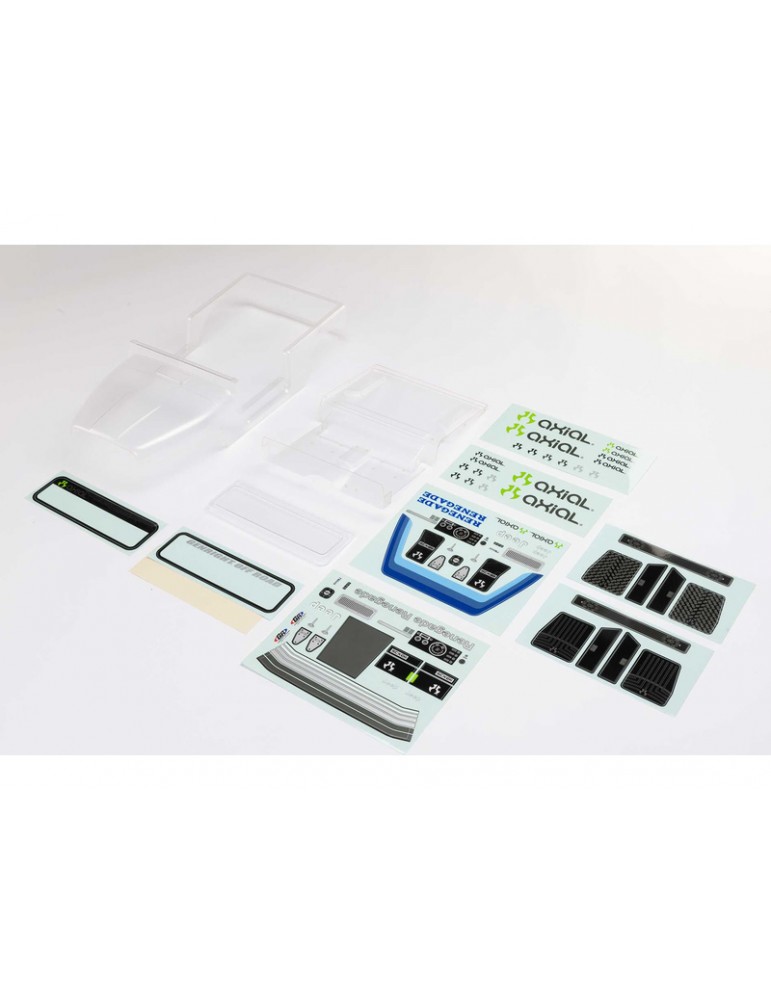 Axial Jeep CJ-7 Body Set, Clear: SCX10 III