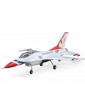 E-flite F-16 Thunderbirds 0.8m EDF RC lėktuvas su SAFE Select ir Smart ESC