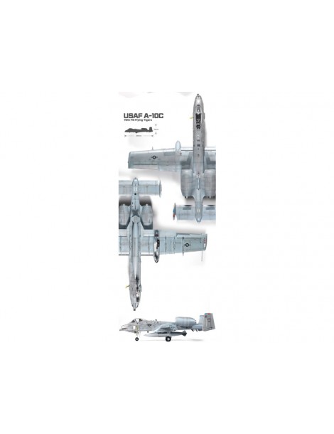 Academy Fairchilf A-10C USAF 75th FS Flying Tigers (1:48)
