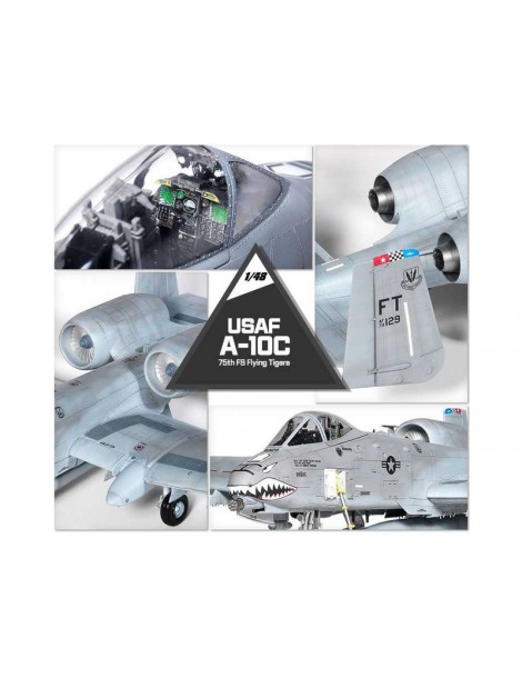 Academy Fairchilf A-10C USAF 75th FS Flying Tigers (1:48)
