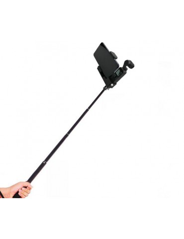 Aluminum Alloy Extension Rod with Smartphone holder