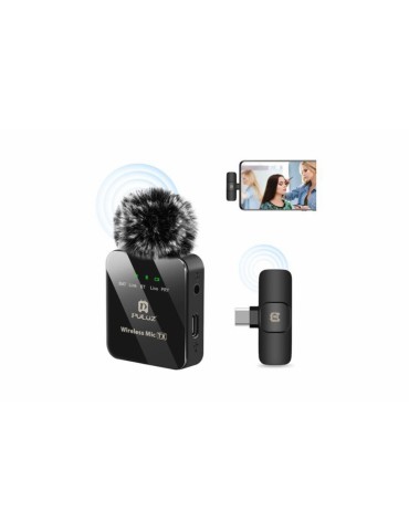 2.4GHz Type-C Wireless Lavalier Microphone (With Battery)