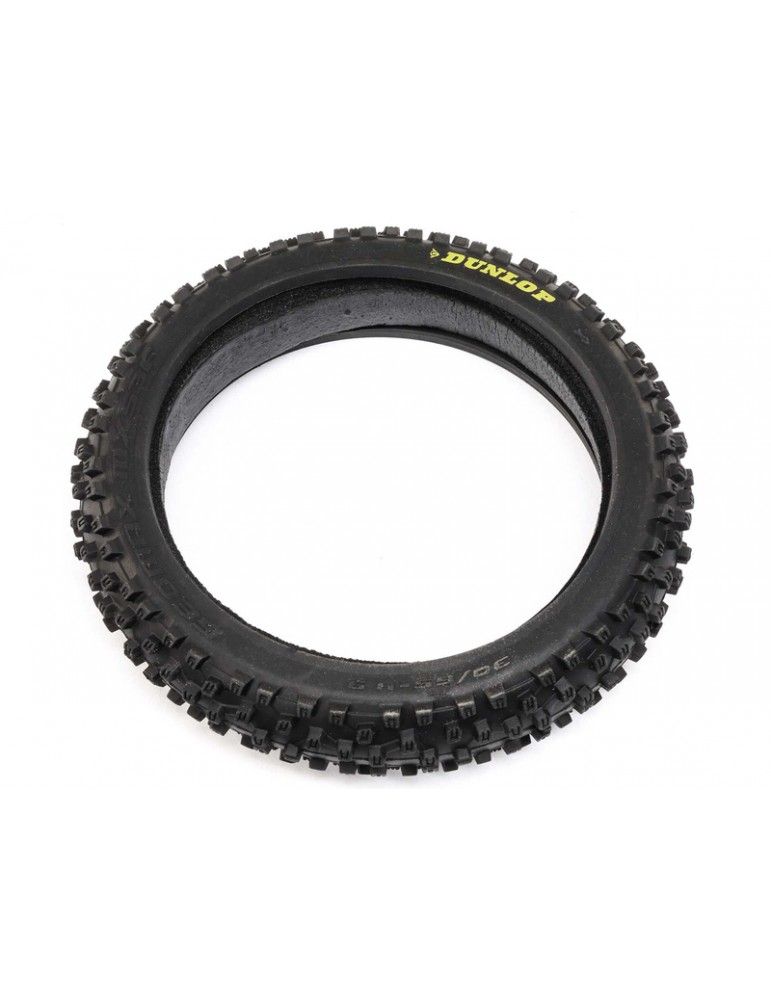 Losi Dunlop MX53 Front Tire w/Foam, 60 Shore: PM-MX