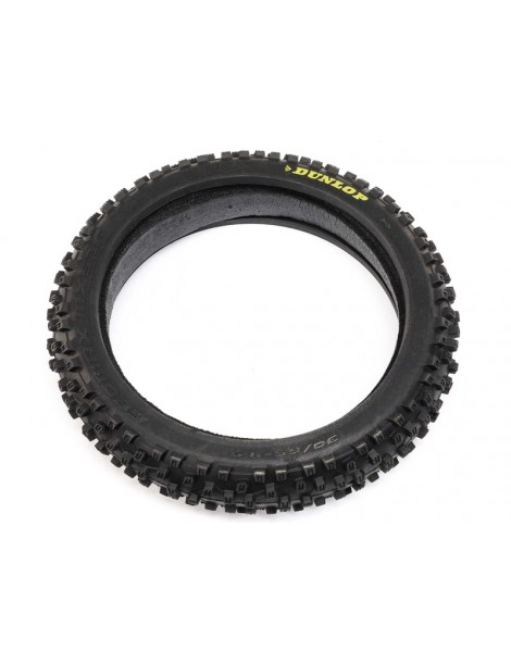 Losi Dunlop MX53 Front Tire w/Foam, 60 Shore: PM-MX
