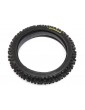 Losi Dunlop MX53 Front Tire w/Foam, 60 Shore: PM-MX