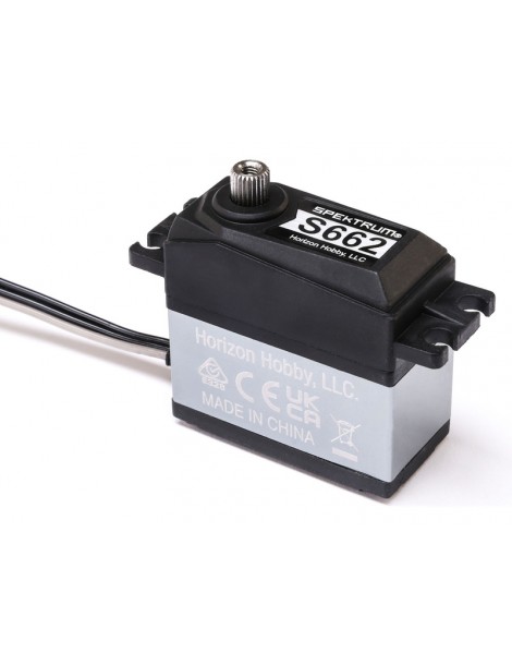 Spektrum Servo S662 17kg Servo, Steel Gear 25T