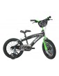 DINO Bikes - Children's bike 16" BMX black/green