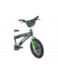 DINO Bikes - Children's bike 16" BMX black/green