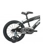 DINO Bikes - Children's bike 16" BMX black/green