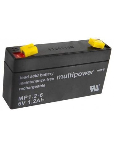 Multipower Pb-Akku MP1,2-6