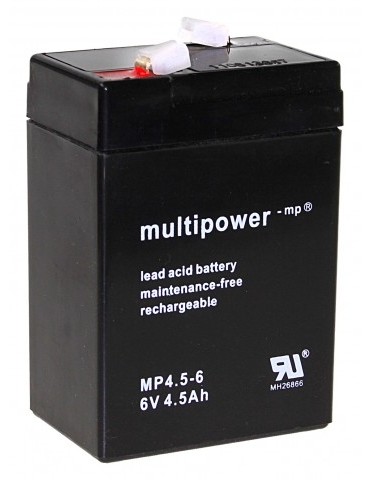 Multipower Pb-Akku MP4,5-6V