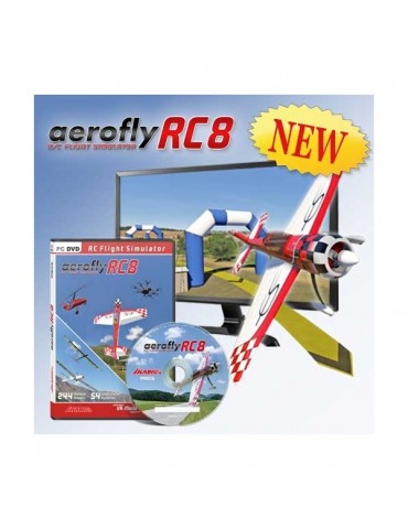 Aerofly RC8 on DVD for Windows