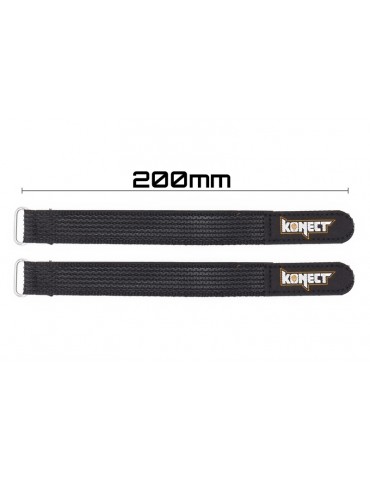 Nylon Velcro Stripe for Batt 200mm, 2 Pcs.