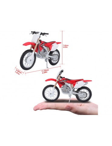 Bburago motociklas 1:18 Honda CRF450R