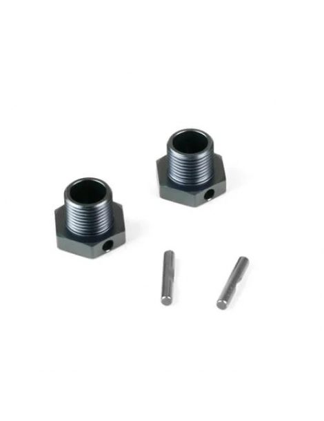 RC dalys ratų stebulės +1 mm 17 mm Tekno RC EB48 NB48 – CyborgShop