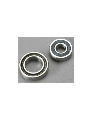 Traxxas Ball bearings, 7x17x5mm (1)/ 12x21x5mm (1)