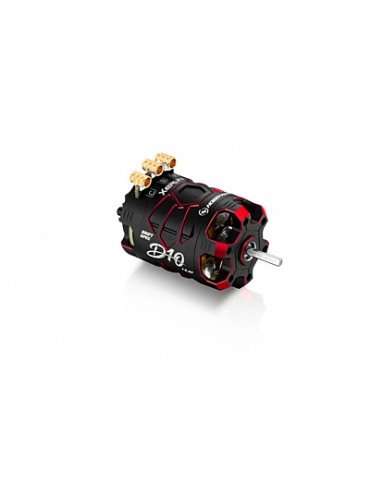 Hobbywing XeRun D10 Drift 10.5T Brushless jutiklinis variklis (raudonas)
