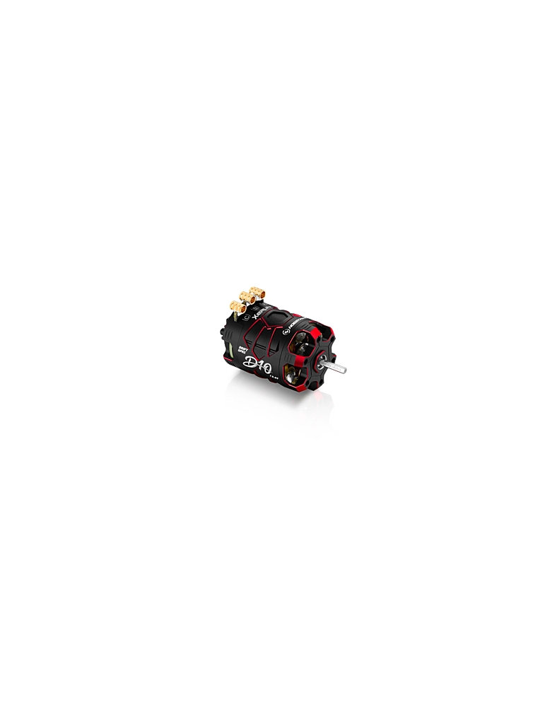 Hobbywing XeRun D10 Drift 10.5T Brushless jutiklinis variklis (raudonas)