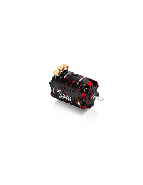 Hobbywing XeRun D10 Drift 10.5T Brushless jutiklinis variklis (raudonas)
