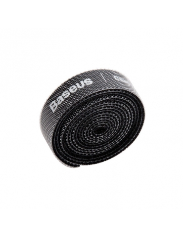 Baseus Velcro juosta 1 m juoda