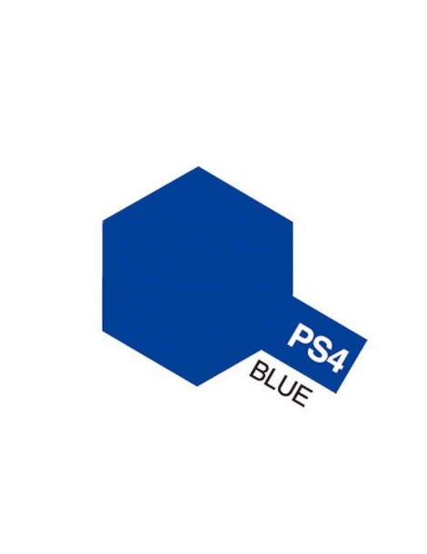 Tamiya Lexan purškiami dažai - Blue, PS-4
