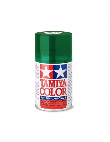 Tamiya Lexan purškiami dažai - Translucent green, PS-44