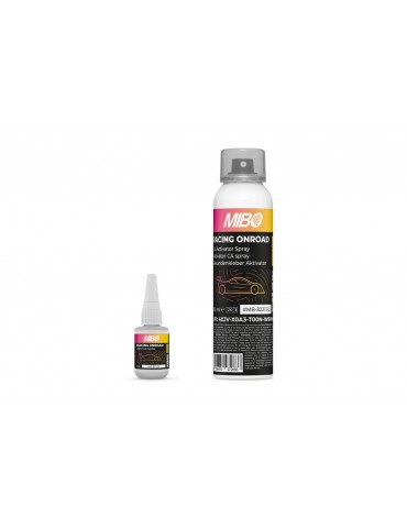 MIBO Racing Onroad CA Tire Glue (20g) + Activator Spray (150ml)