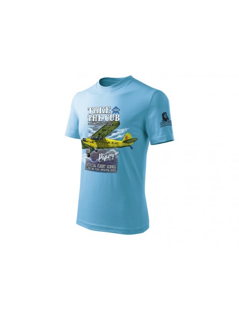 Antonio Men's T-shirt Piper J-3 Cub XL