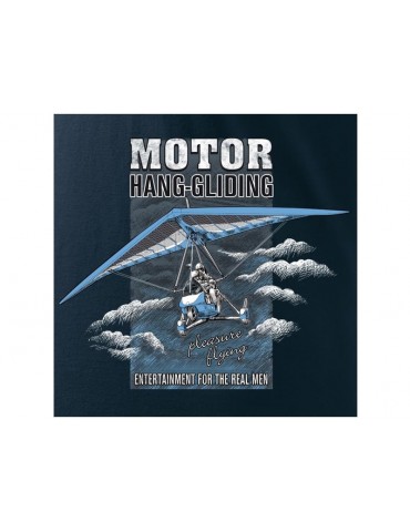 Antonio Men's T-shirt Motor hang-gliding L