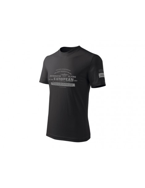 Antonio Men's T-shirt Aerobatica černé S