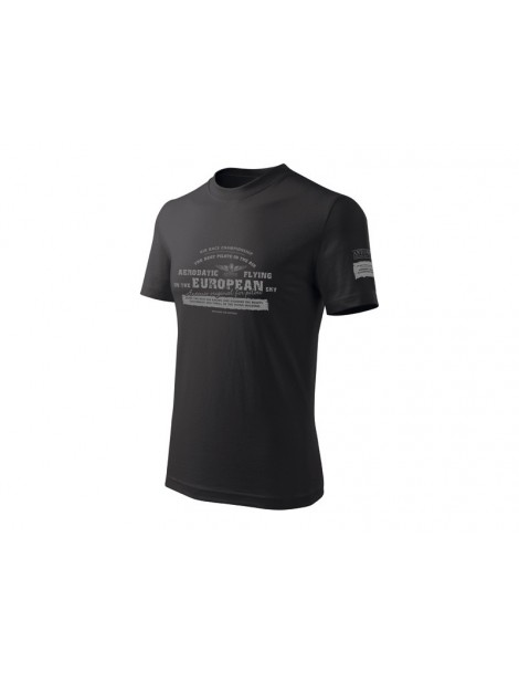 Antonio Men's T-shirt Aerobatica černé L