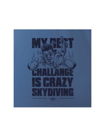 Antonio Men's T-shirt Skydiving Challenge M