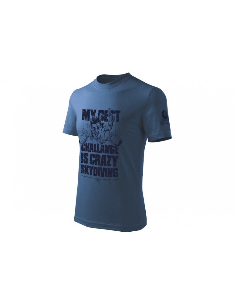 Antonio Men's T-shirt Skydiving Challenge XL