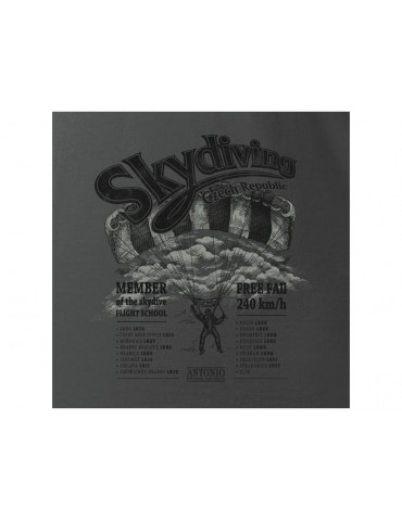 Antonio Men's T-shirt Skydiving CZ L