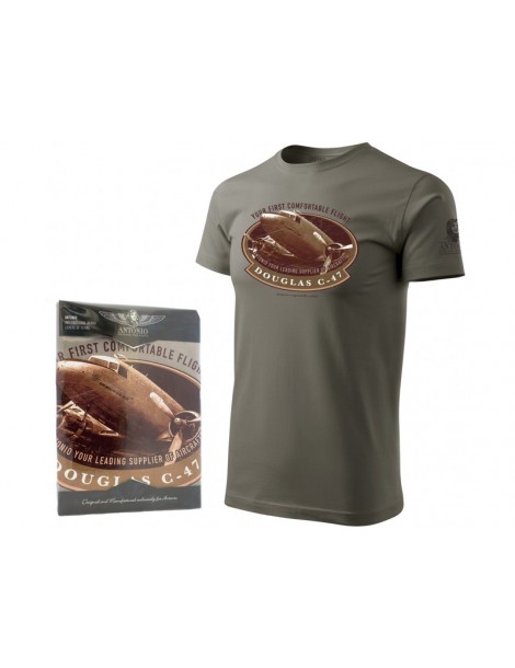 Antonio Men's T-shirt Douglas C-47 Skytrain S