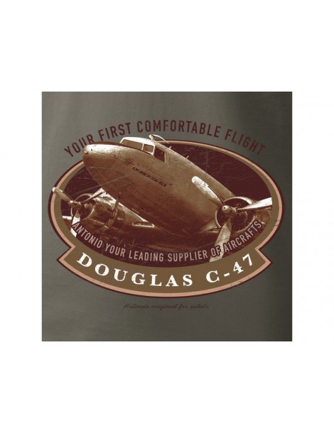 Antonio Men's T-shirt Douglas C-47 Skytrain M