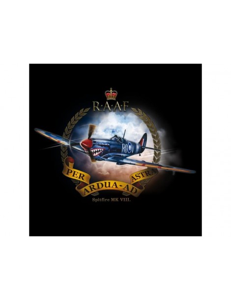 Antonio Men's T-shirt Spitfire Mk-VIII S
