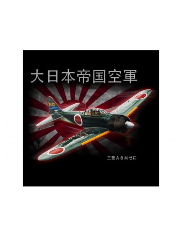 Antonio Men's T-shirt Mitsubishi A6M Zero Jp XL
