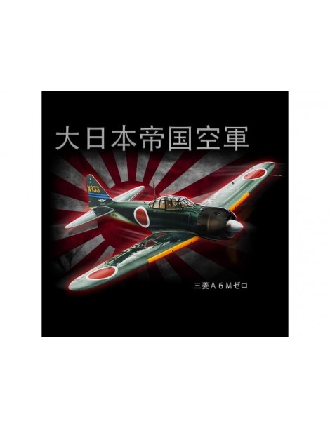 Antonio Men's T-shirt Mitsubishi A6M Zero Jp XXL