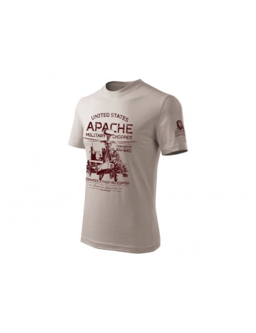 Antonio Men's T-shirt Apache AH-64D M